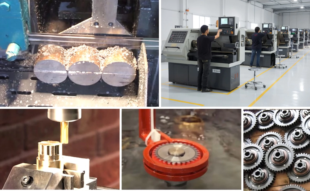 Quality inspection and metrology lab for ladder sprockets